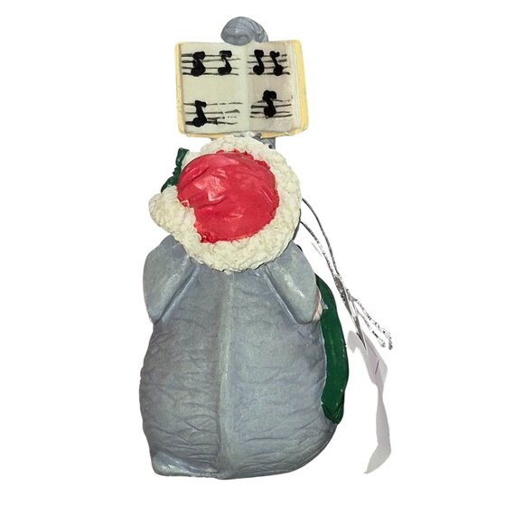 Lucky Phants #1052 - 1995 Elephant Figurine Music Sheet Ornament - Picture 3 of 6